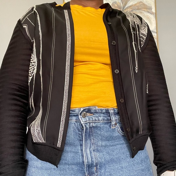 Hermes “Zoaves et Dragons Finesse” Long-sleeve cardigan Size 36 - Picture 3 of 12